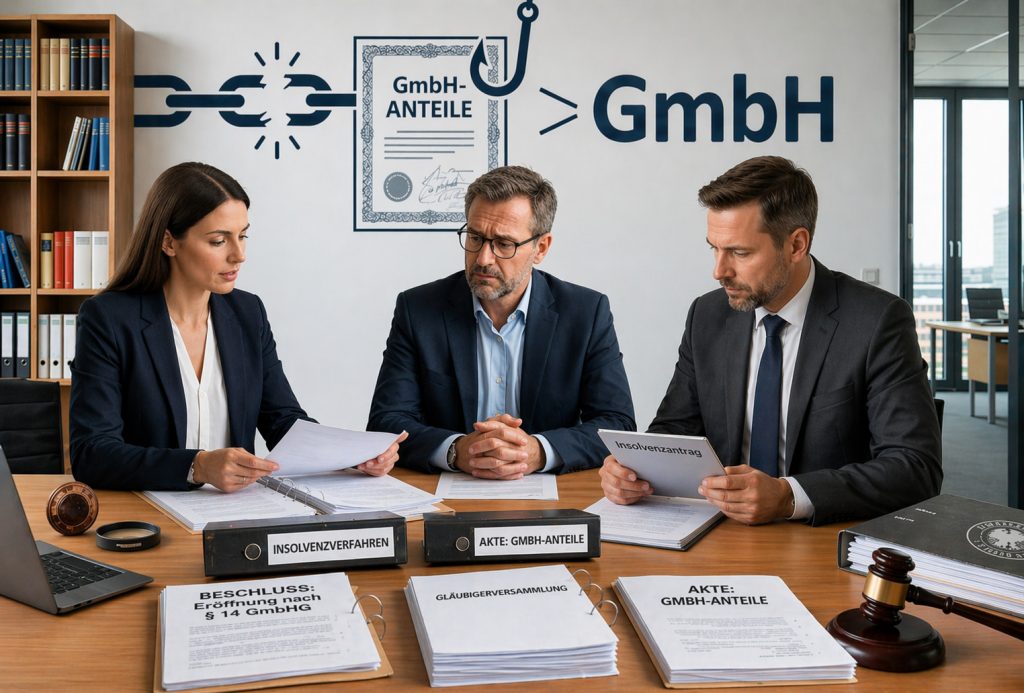 Bei der Insolvenz eines GmbH-Gesellschafters sollte der GmbH-Anteil eingezogen werden – aber wie geht das?